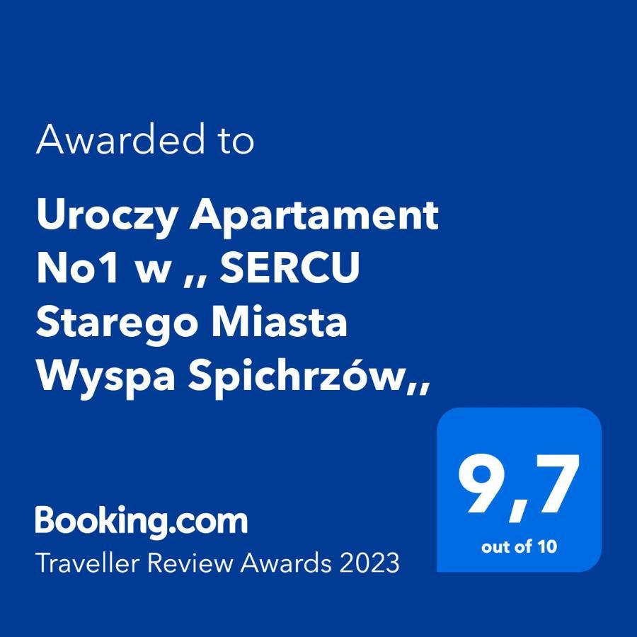 Uroczy Apartament No1 W ,, Sercu Starego Miasta Wyspa Spichrzow,, غدانسك المظهر الخارجي الصورة